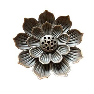 Small Lotus Flower Incense Holder Decor